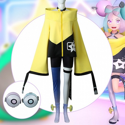 Pokemon Scarlet and Violet Iono Cosplay Costume 