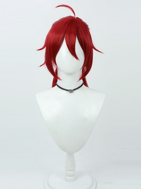 Honkai: Star Rail  Luka Red Cosplay Wig