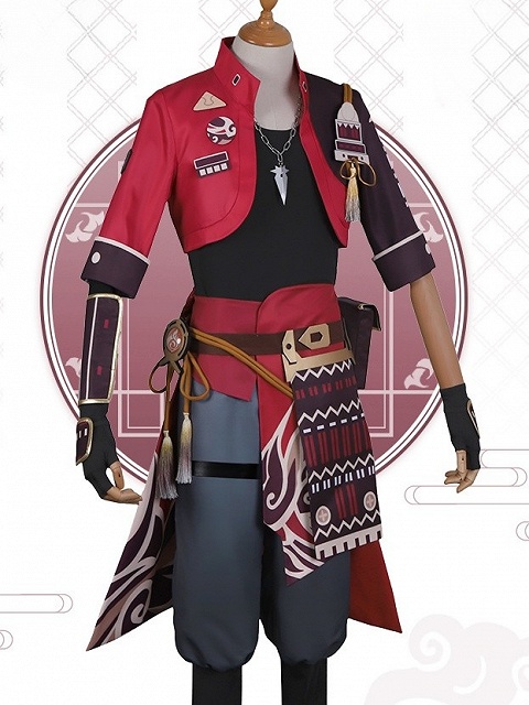 Genshin Impact Thoma Cosplay Costume