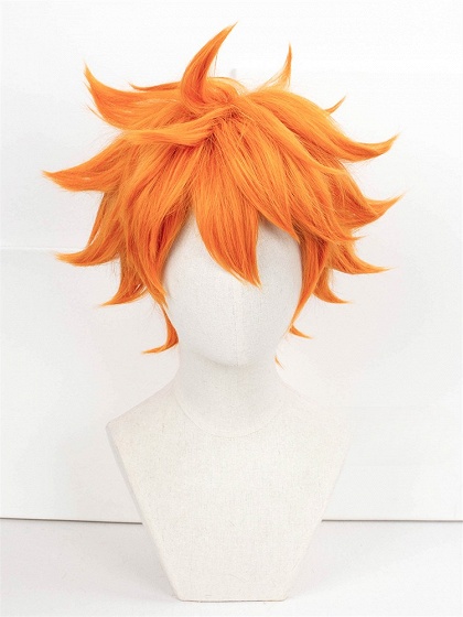 Haikyu!! Movie: Battle of the Garbage Dump Shōyō Hinata Orange Cosplay Wig