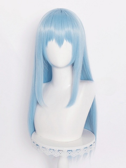 That Time I Got Reincarnated as a Slime Rimuru Tempest Blue Cosplay Wig