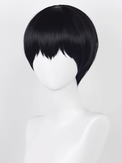 Haikyu!! Karasuno High No. 9 Tobio Kageyama Black Cosplay Wig
