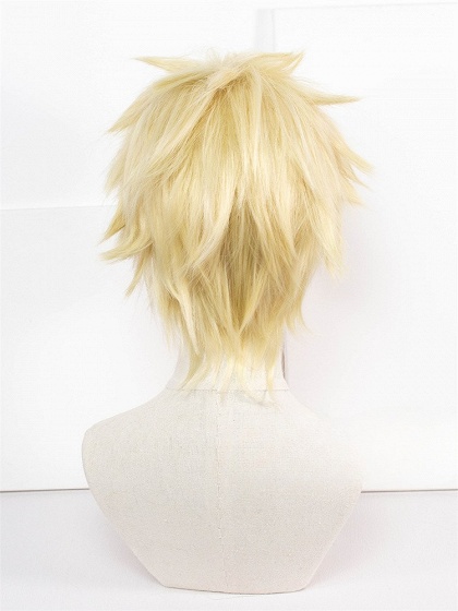 Haikyu!! Karasuno High No.11 Kei Tsukishima Blonde Cosplay Wig