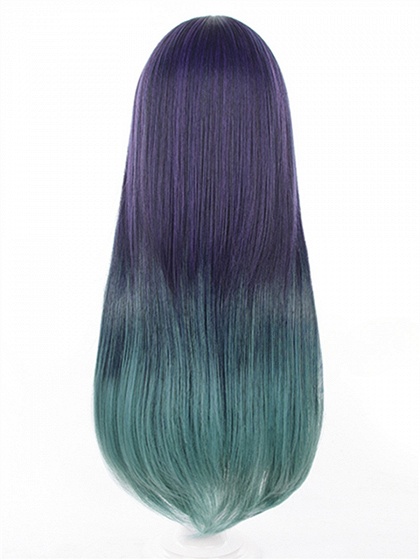 Oshi No Ko Season 2 Akane Kurokawa Cosplay Purple and Blue Long Straight Wig