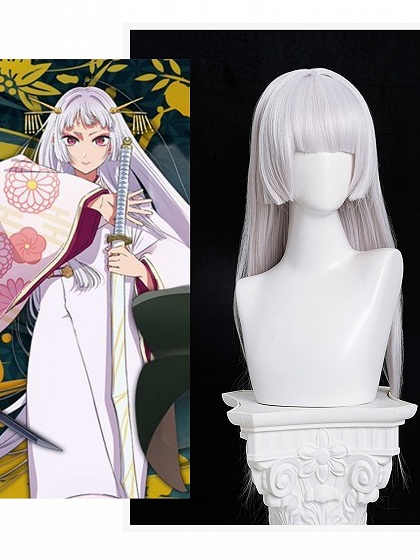 Oshi No Ko Season 2 Akane Kurokawa Cosplay White Long Straight Wig