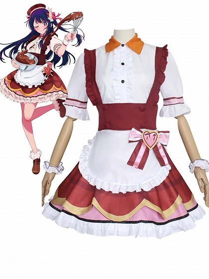Oshi No Ko Season 2 Ai Hoshino Cosplay Costume Maid Dress