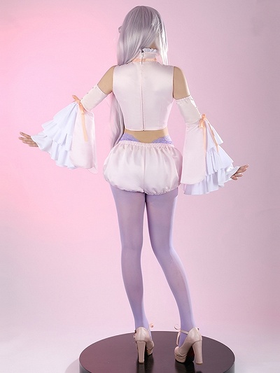 The Magical Girl and the Evil Lieutenant Used to Be Archenemies Byakuya Mimori Cosplay Costume