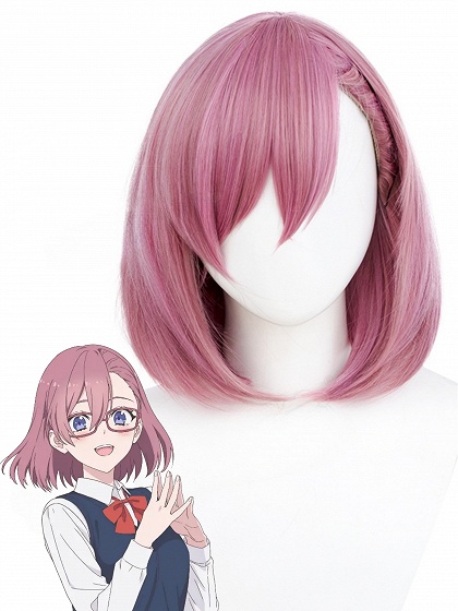 2.5 Dimensional Seduction Lilysa Amano Cosplay Purple Wig