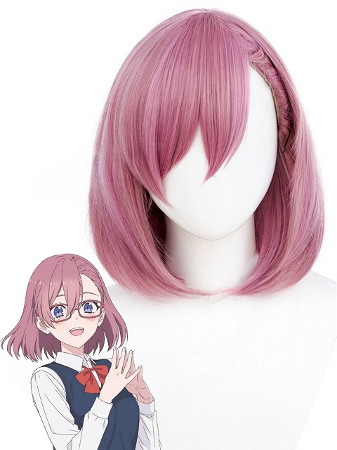 2.5 Dimensional Seduction Lilysa Amano Cosplay Purple Wig
