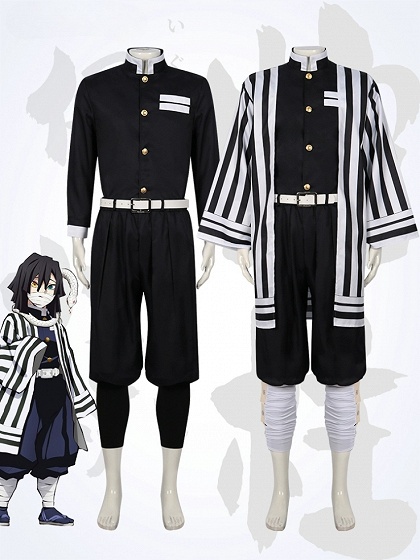 Demon Slayer: Kimetsu no Yaiba Obanai Iguro Cosplay Costume