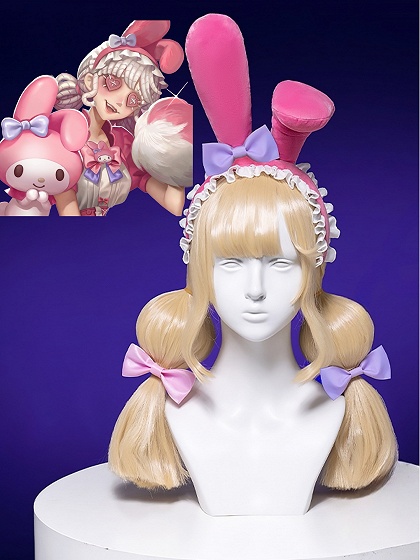 Identity V Cheerleader Lily Barriere Cosplay Stunning My Melody Costume Wig