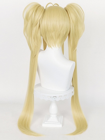 Shugo Chara! Tsukiyomi Utau Cosplay Blonde Wig