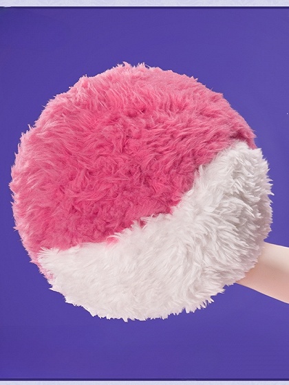 Identity V Cheerleader Lily Barriere Cosplay Props Plush Pompoms