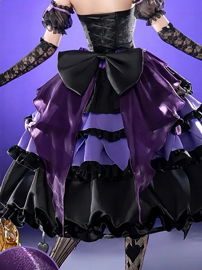 Identity V Bloody Queen Mary Cosplay Costume Merry Kuromi Dress Fullset