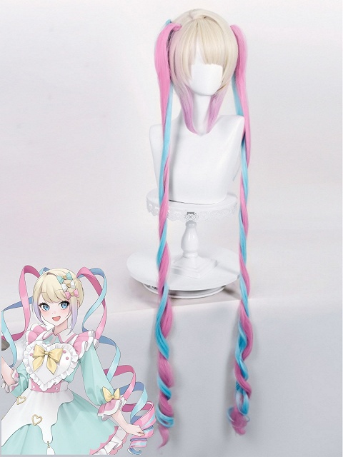 Needy Streamer Overload Kangel Cosplay Wig