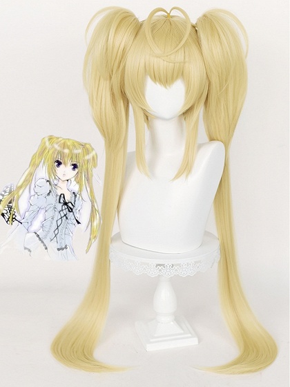 Shugo Chara! Tsukiyomi Utau Cosplay Blonde Wig