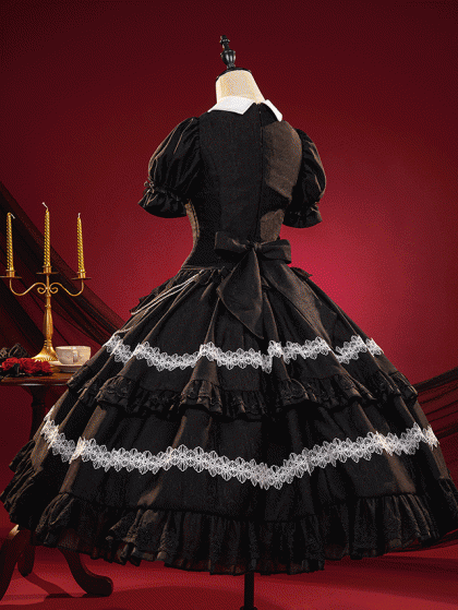 Date A Live Kurumi Tokisaki Cosplay Costume 30th Anniversary Dress Fullset