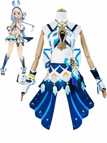 Genshin Impact Mualani Cosplay Costume