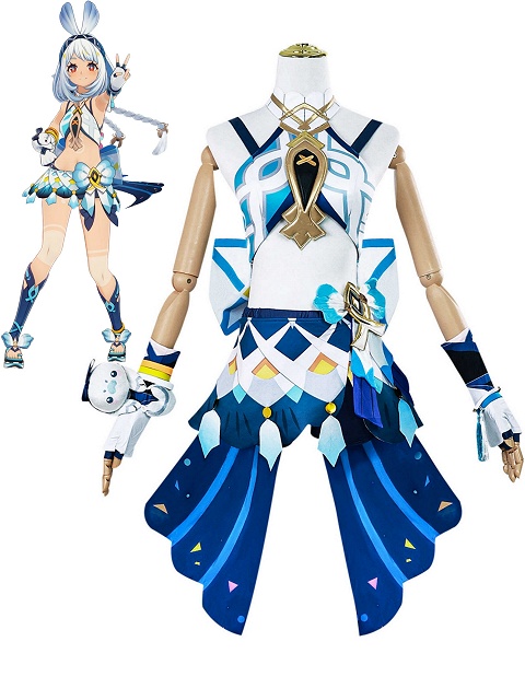 Genshin Impact Mualani Cosplay Costume