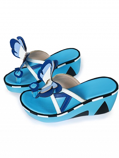 Genshin Impact Mualani Slippers Cosplay Shoes