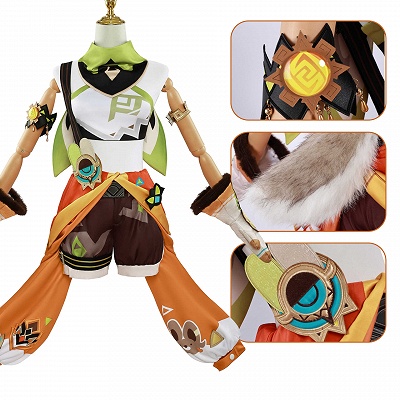 Genshin Impact Kachina Cosplay Costume