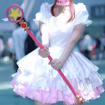 Cardcaptor Sakura Sakura Kinomoto 89cm Cane Star Wand Cosplay Props