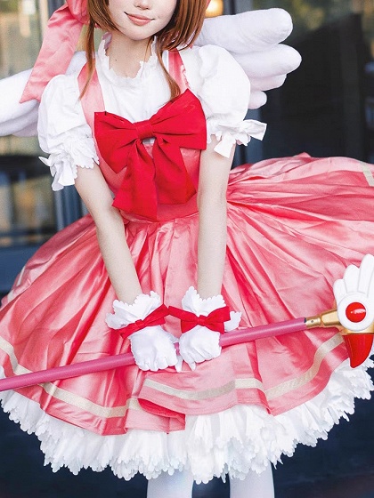 Cardcaptor Sakura Sakura Kinomoto 85cm Cane Magic Wand Cosplay Props