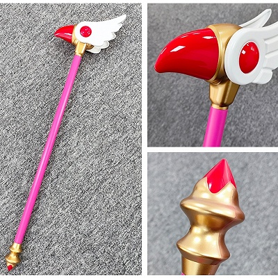 Cardcaptor Sakura Sakura Kinomoto 85cm Cane Magic Wand Cosplay Props