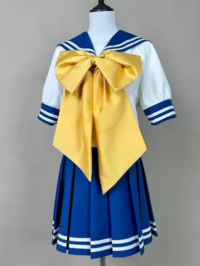 Lucky Star Konata Izumi Cosplay Costume School Uniform