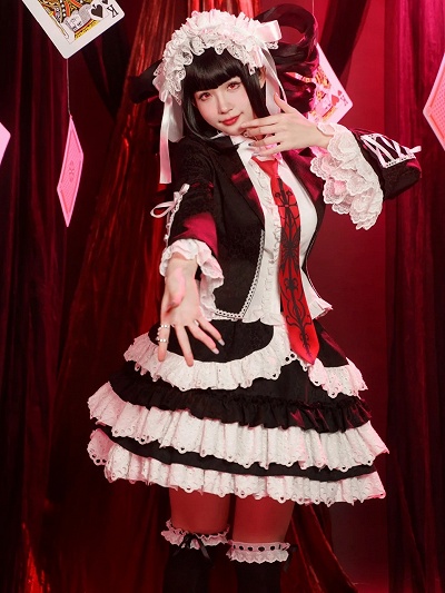 Danganronpa Celestia Ludenberg Cosplay Costume