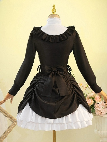 Puella Magi Madoka Magica Mami Tomoe Cosplay Costume Lolita Dress