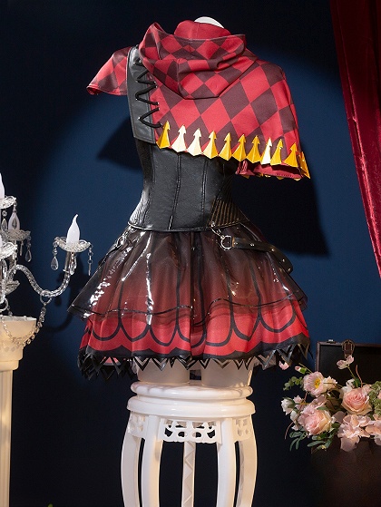 Identity V Mechanic Tracy Reznik Cosplay Costume Red Riding Hood Costume 