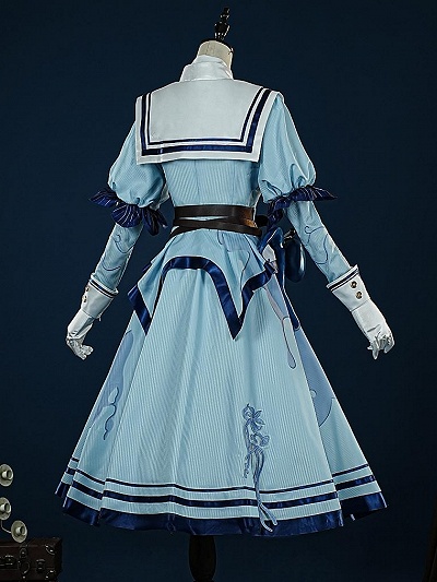 Identity V Doctor Emily Dyer Cosplay Costume Eternal Flower Dress Fullset