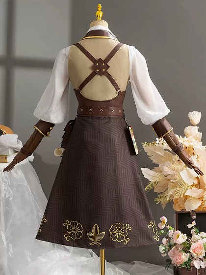 Identity V Entomologist Melly Plinius Cosplay Costume Flower of the Wasteland Costume Fullset