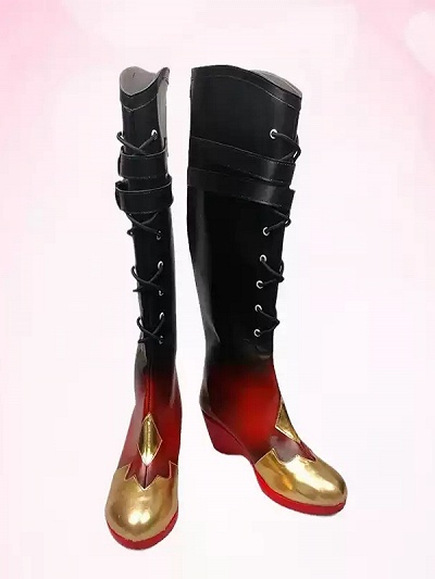 Identity V Mechanic Tracy Reznik Cosplay Shoes Red Riding Hood Boots