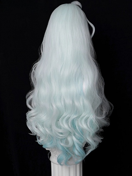 Identity V Bloody Queen Mary Cosplay Wig False Hope Costume Second Form Long Wavy Wig