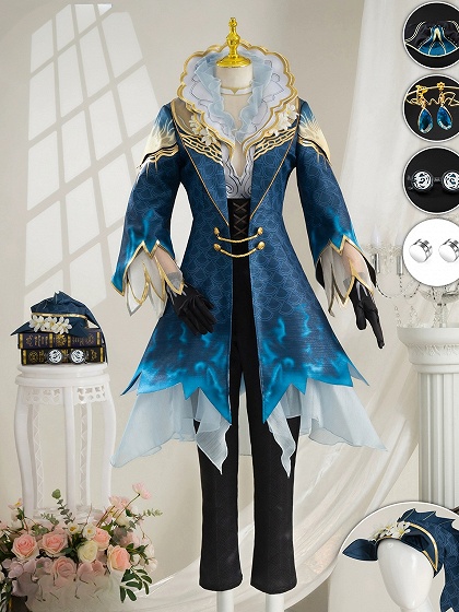 Identity V Embalmer Aesop Carl Cosplay Costume Hippocampus Costume Fullset