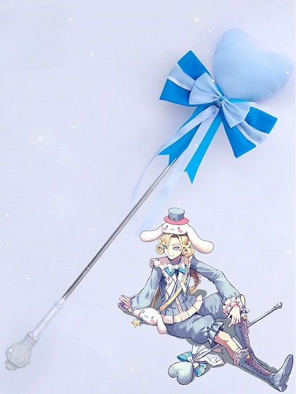 Identity V Photographer Joseph Cosplay Props Dreamy Cinnamoroll Costume Weapon Scalable Stick