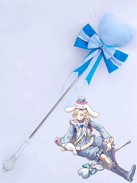 Identity V Photographer Joseph Cosplay Props Dreamy Cinnamoroll Costume Weapon Scalable Stick