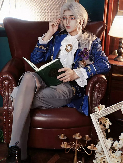 Identity V Hermit Alva Lorenz Cosplay Costume Orientation Day Costume Fullset