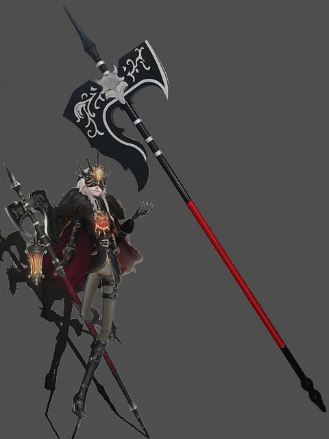 Identity V Night Watch Ithaqua Cosplay Props Morningstar Costume 190cm Weapon