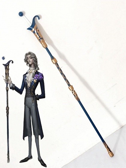 Identity V Hermit Alva Lorenz Cosplay Props Orientation Day Costume 183cm Wand Weapon
