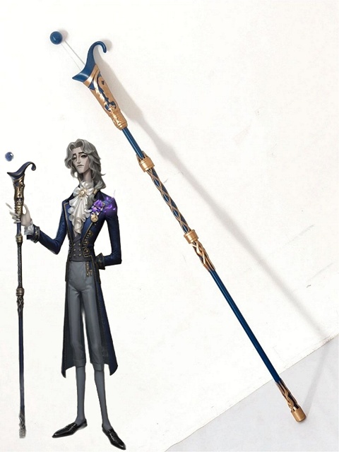 Identity V Hermit Alva Lorenz Cosplay Props Orientation Day Costume 183cm Wand Weapon