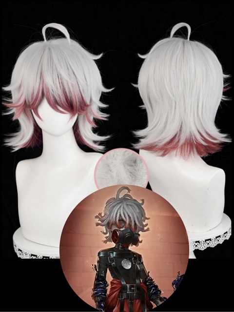 Identity V Patient Emil Cosplay Wig Rare Case Costume Short Wig