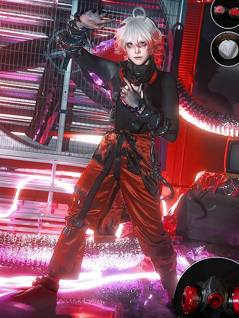 Identity V Patient Emil Cosplay Costume Rare Case Costume Fullset