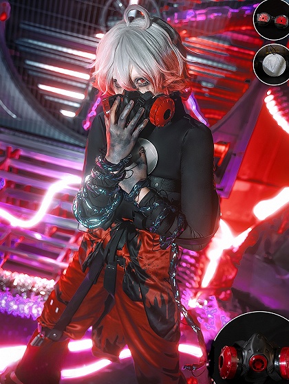 Identity V Patient Emil Cosplay Costume Rare Case Costume Fullset