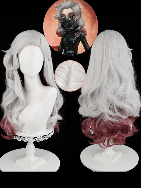 Identity V Psychologist Ada Mesmer Cosplay Wig Doomsday Rescuer Costume Long Wavy Wig