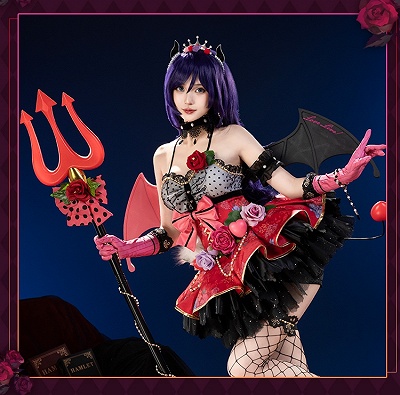Love Live! School Idol Nozomi Tojo Cosplay Costume Little Devil Costume