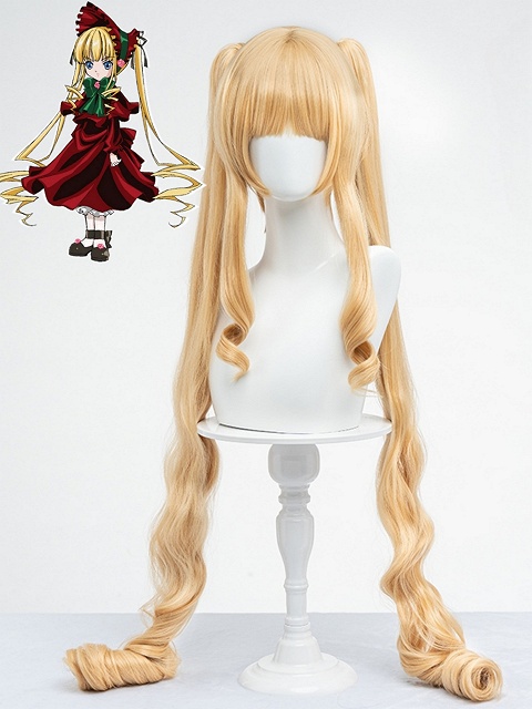 Rozen Maiden Shinku Cosplay Wig Blonde Wig