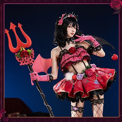 Love Live! School Idol Nico Yazawa Cosplay Costume Little Devil Costume